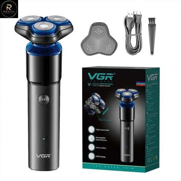 Чоловіча електробритва VGR V-325 від USB 2055387 фото