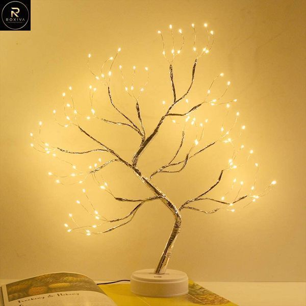 Настільний світильник DIY Auelife 108 Led дерево гірлянда Бонсай Auelife Тепле світло 2127623 фото