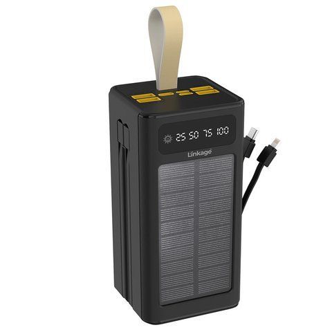 Батарея універсальна Linkage LKP-47 Solar 22.5W 50000mAh Black pahLKP-47 фото