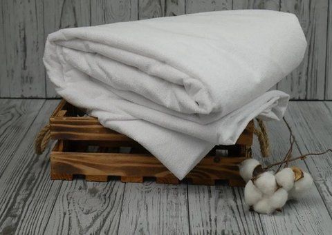 Наматрацник непромокальний Аквастоп з тканинним бортом та резинкою (180*200) А180200 фото